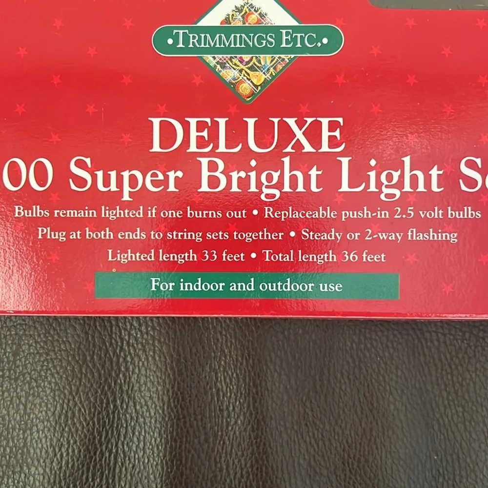 NWOT Christmas 100 Super Bright Multi Color Bulbs For Indoor/Outdoor Use